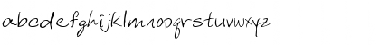 Download FZ HAND 6 EX Normal Font Lowercase Preview