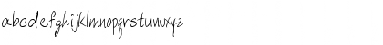 Download FZ HAND 6 Normal Font Lowercase Preview