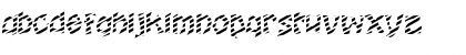 Download FZ JAZZY 12 STRIPED Normal Font Lowercase Preview