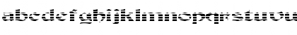 Download FZ JAZZY 19 STRIPED EX Medium Font Lowercase Preview