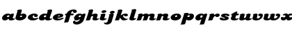 Download FZ JAZZY 49 EX Normal Font Lowercase Preview