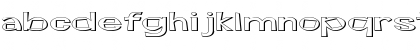 Download FZ JAZZY 7 3D EX Normal Font Lowercase Preview