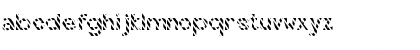 Download FZ JAZZY 7 STRIPED Normal Font Lowercase Preview