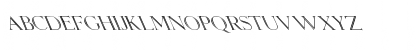 Download FZ OUTLINE 2 LEFTY Normal Font Lowercase Preview