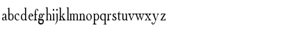 Download FZ ROMAN 15 Normal Font Lowercase Preview