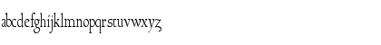 Download FZ ROMAN 17 COND Normal Font Lowercase Preview