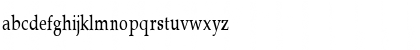 Download FZ ROMAN 21 COND Normal Font Lowercase Preview