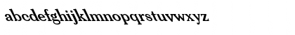 Download FZ ROMAN 39 LEFTY Normal Font Lowercase Preview