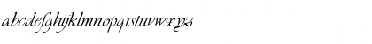 Download FZ SCRIPT 26 Normal Font Lowercase Preview