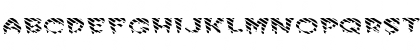 Download FZ UNIQUE 10 STRIPED EX Normal Font Lowercase Preview
