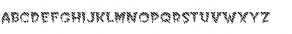 Download FZ UNIQUE 10 STRIPED Normal Font Lowercase Preview