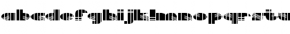 Download FZ UNIQUE 11 STRIPED EX Normal Font Lowercase Preview