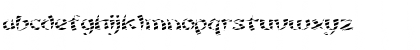 Download FZ UNIQUE 22 STRIPED EX Normal Font Lowercase Preview
