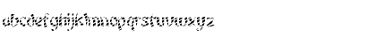 Download FZ UNIQUE 22 STRIPED Normal Font Lowercase Preview
