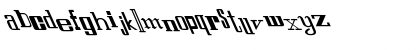 Download FZ UNIQUE 24 LEFTY Normal Font Lowercase Preview