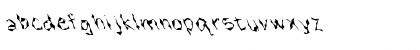 Download FZ WACKY 15 LEFTY Normal Font Lowercase Preview
