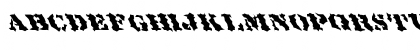 Download FZ WACKY 19 LEFTY Normal Font Lowercase Preview