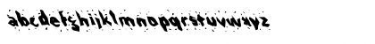 Download FZ WACKY 30 LEFTY Normal Font Lowercase Preview