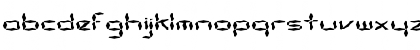 Download FZ WACKY 32 EX Normal Font Lowercase Preview