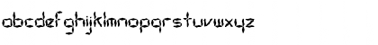 Download FZ WACKY 32 Normal Font Lowercase Preview