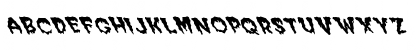 Download FZ WACKY 39 LEFTY Normal Font Lowercase Preview