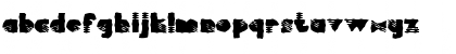 Download FZ WACKY 40 Normal Font Lowercase Preview