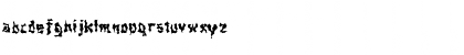 Download FZ WACKY 44 Normal Font Lowercase Preview