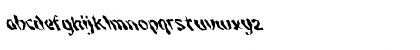 Download FZ WACKY 46 LEFTY Normal Font Lowercase Preview