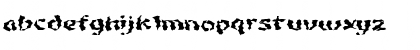 Download FZ WACKY 48 EX Normal Font Lowercase Preview