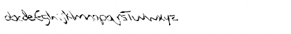 Download FZ WACKY 5 LEFTY Normal Font Lowercase Preview
