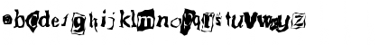 Download FZ WACKY 50 Normal Font Lowercase Preview