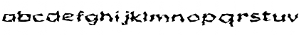 Download FZ WACKY 55 EX Normal Font Lowercase Preview