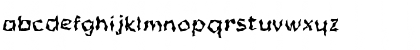 Download FZ WACKY 55 Normal Font Lowercase Preview