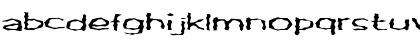 Download FZ WACKY 60 EX Normal Font Lowercase Preview
