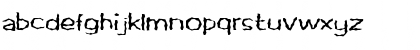 Download FZ WACKY 60 Normal Font Lowercase Preview