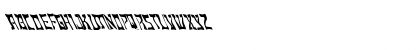 Download FZ WARPED 18 LEFTY Normal Font Lowercase Preview