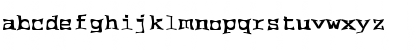 Download FZ WARPED 2 Normal Font Lowercase Preview