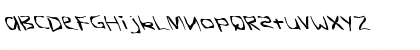 Download FZ WARPED 26 LEFTY Normal Font Lowercase Preview
