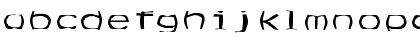Download FZ WARPED 3 EX Normal Font Lowercase Preview
