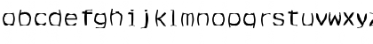 Download FZ WARPED 3 Normal Font Lowercase Preview