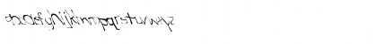 Download FZ WARPED 31 LEFTY Normal Font Lowercase Preview