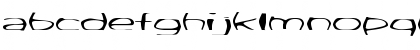 Download FZ WARPED 33 EX Normal Font Lowercase Preview