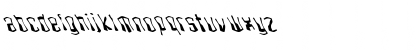 Download FZ WARPED 4 LEFTY Normal Font Lowercase Preview
