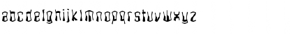 Download FZ WARPED 4 Normal Font Lowercase Preview