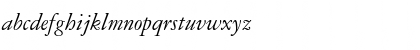 Download Garamond 3 SC Italic Font Lowercase Preview