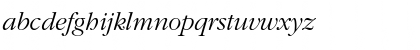 Download Garamond LightItalic Font Lowercase Preview