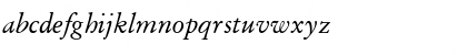 Download Garamond Becker No2 Italic Font Lowercase Preview