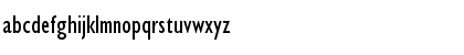 Download Garrison Cond. Sans Regular Font Lowercase Preview