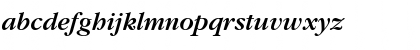 Download GarryMondrian5 SBldItalicSH Font Lowercase Preview