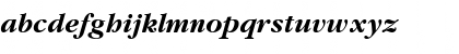 Download GarryMondrian6 BoldItalicSH Font Lowercase Preview